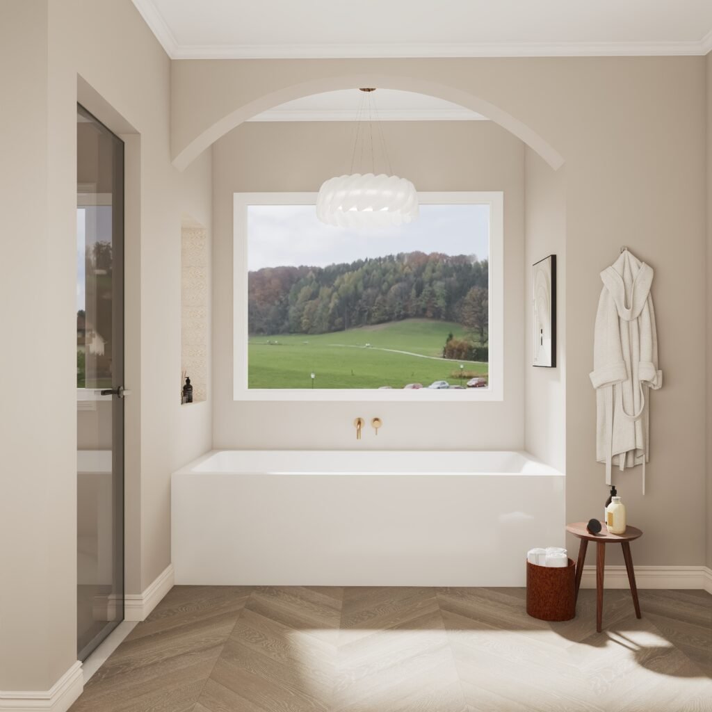 Salvere Alcove Tub